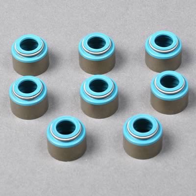 Manley Viton® Valve Stem Seals 24046-8 Seals, Viton®, Positive Stop, .530 in. Guide, 3/8 in. Stem, Set of 8
