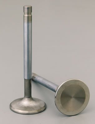 Manley Race Series Stainless Steel Valves 11859-1 Valve, Exhaust, Steel, 1.740 in. Diameter, .372 in. Stem, 4.908 in. Length, Mopar, Each