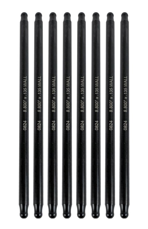 Manley Chromoly Swedged End Pushrods 25355-8 Pushrod, End, Chromoly, 3/8 in. Diameter, 8.800 in. Length, Set of 8