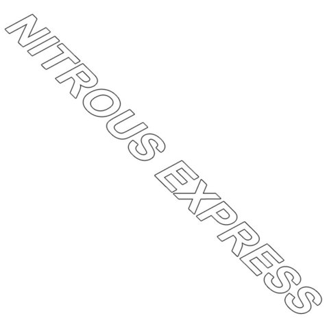 Nitrous Express (NX) Decals and Stickers 15984 Decal