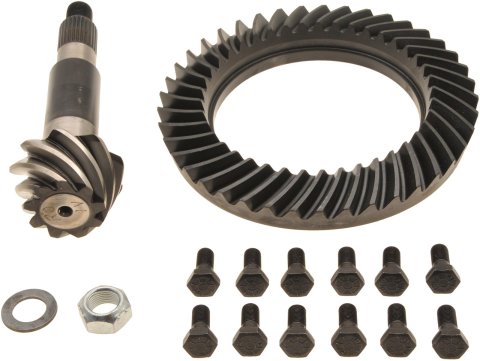 Spicer Drivetrain Products Ring and Pinion Gear with Installation Kits 25127-5X Dana 60 4.56 Gears Gears, 4.56:1 Ratio, 29-spline, Standard Rotation, Kit, 60, Kit