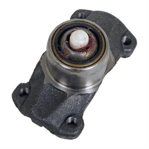 Spicer Drivetrain Products Center Yokes 211996X Yokes, Cast Steel, 1330, Non Greasable, 1.625 in. Socket Outside Diameter, 5/16 in.-24 Bolt Holes, for 0.500 in. Ball Stud, Each