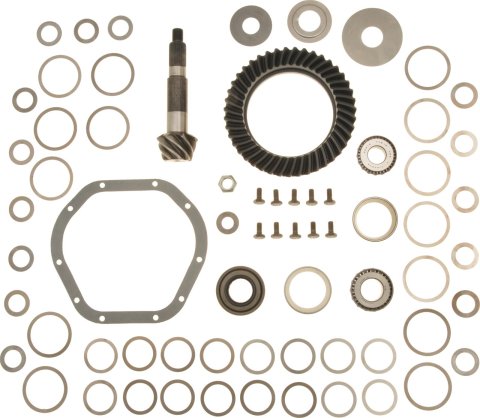 Spicer Drivetrain Products Ring and Pinion Gear with Installation Kits 706017-8X Dana 44 5.38 Gears Gears, 5.38:1 Ratio, 26-spline, Standard Rotation, Kit, 44, Kit