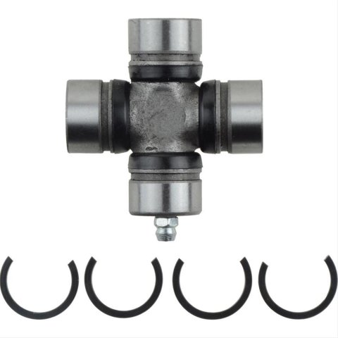 Spicer Drivetrain Products Light Duty U-Joints 5-3201X U-Joint, Light-Duty, Greaseable, BMW/Mazda Staked, 4 Grooved Caps, Steel, Each