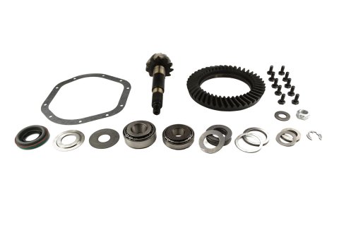 Spicer Drivetrain Products Ring and Pinion Gear with Installation Kits 707240-9X Dana 44 4.09 Gears Gear, Kit, 4.09:1, Reverse Rotation, 44, Kit
