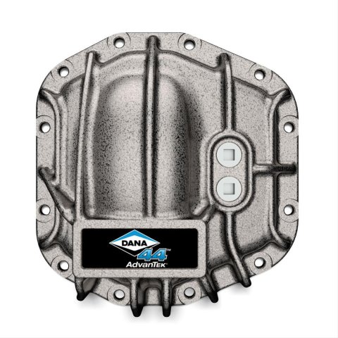 Spicer Drivetrain Products Differential Cover Kits 10040651 Cover, AdvanTEK , JL/Dana 44 Style, Rear-End, Nodular Iron, Gray, with Filler Plug and 12 Bolts, 1/2 in.-14, Jeep, 2.0L, 3.0L, 3.6L, Kit