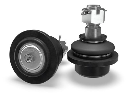 Spicer Drivetrain Products Ball Joints for 2007-2017 WRANGLER, 2018 WRANGLER JK - 10073372 Joint, Heavy Duty, All Steel Design, Greasable, Knurled, Black Boots, Nuts, Cotter Pins, Front Upper and Lower, Jeep, Wrangler JK, Pair