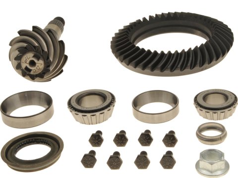 Spicer Drivetrain Products Ring and Pinion Gear with Installation Kits 707244-8X Dana 35 3.73 Gears Gears, 3.73:1 Ratio, 26-spline, Standard Rotation, Kit, 35, Kit