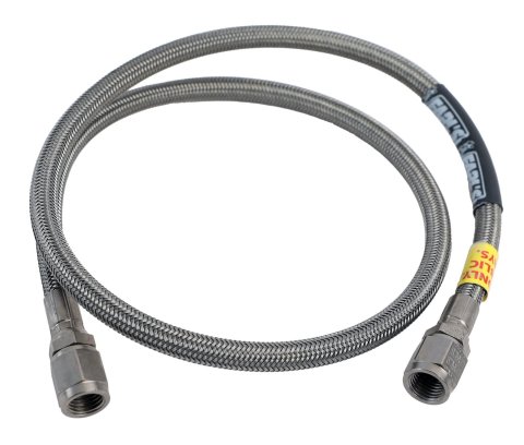 Earl's Performance Speed-Flex Brake Lines 64191930ERL Line, Speed-Flex, Braided Stainless Steel, 30 in., -4 AN Female, -4 AN Female, Each