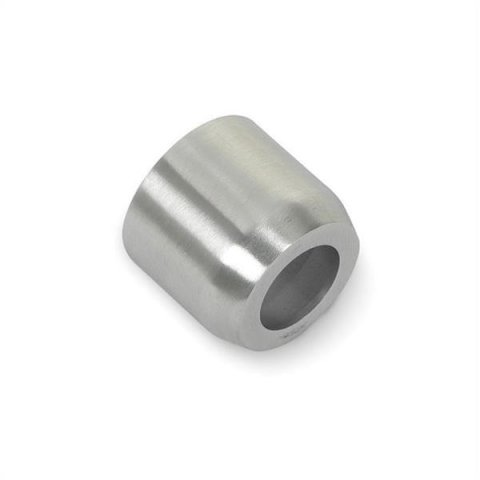 Earl's Performance Ultra-Flex 650 Hose Ends 698063ERL Fitting, End, 650, Straight, -6 AN to Crimp Collar -6 AN, Aluminum, Clear Anodized, Each