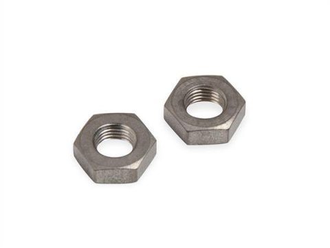 Earl's Performance Bulkhead Nuts SS592403ERL Fittings, Nuts, -3 AN, Female Threads, Stainless Steel, Natural, Pair