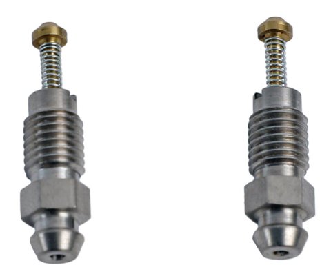 Earl's Performance Solo-Bleed Brake Bleeders 280035ERL Bleeders, Solo-Bleed, 5/16 in.-24 Thread, 1 in. Overall Length, Front/Rear, Universal, Pair