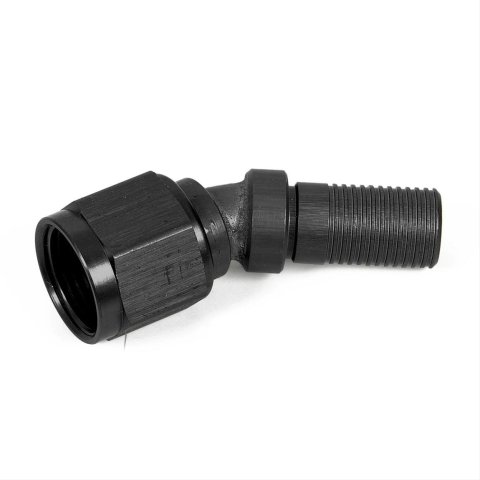 Earl's Performance Ultra-Flex 650 Hose Ends 673010ERL Fitting, End, 650, 30 Degree, -10 AN to Female -10 AN, Aluminum, Clear Anodized, Each