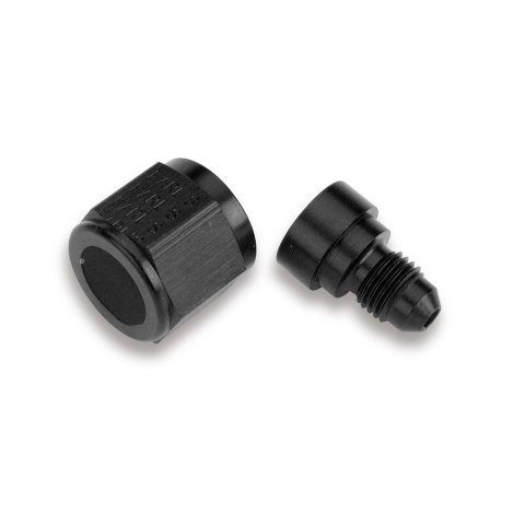 Earl's Performance Reducers AT9892108ERL Fitting, Reducer, AN to AN, Straight, Aluminum, Black Anodized, -10 AN, -8 AN, Each