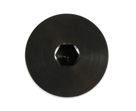 Earl's Performance Plugs AT981310ERL Plug Fittings, Plugs, -10 AN O-ring, Male Threads, Aluminum, Black Anodized, Internal Allen Head, Each