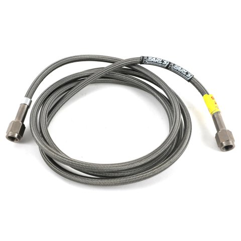 Earl's Performance Speed-Flex Brake Lines 63010172ERL Line, Speed-Flex, Braided Stainless Steel, 72 in., -3 AN Female, -3 AN Female, Each