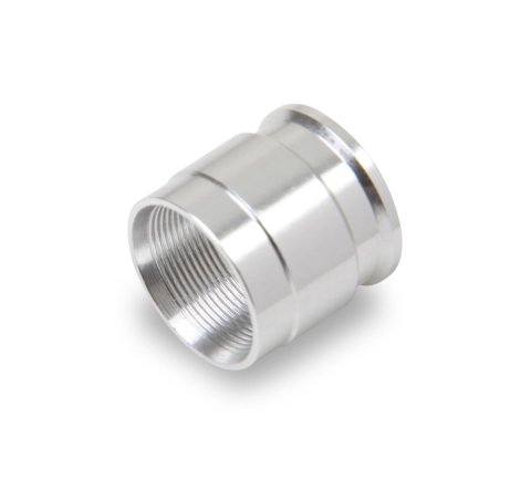 Earl's Performance Replacement UltraPro Crimp-On Collars CL689083ERL Crimp Collars, Collars, -8 AN Hose Size, Aluminum, Clear Anodized, Each