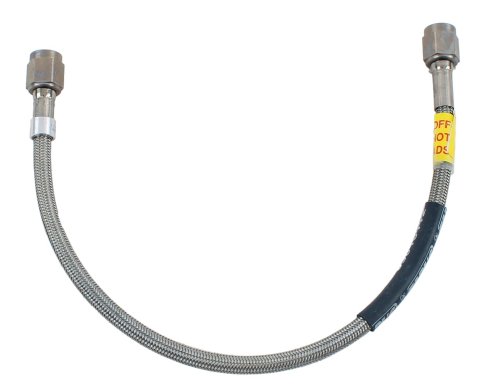 Earl's Performance Speed-Flex Brake Lines 63010112ERL Line, Speed-Flex, Braided Stainless Steel, 12 in., -3 AN Female, -3 AN Female, Each