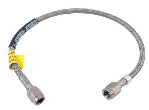 Earl's Performance Speed-Flex Brake Lines 63010114ERL Line, Speed-Flex, Braided Stainless Steel, 14 in., -3 AN Female, -3 AN Female, Each