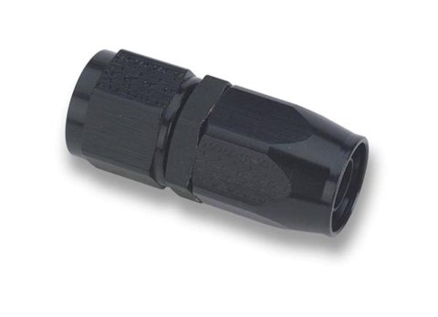 Earl's Performance Swivel-Seal Hose Ends AT800116ERL Fitting, End, Swivel-Seal, Straight, -16 AN to Female -16 AN, Aluminum, Black, Each