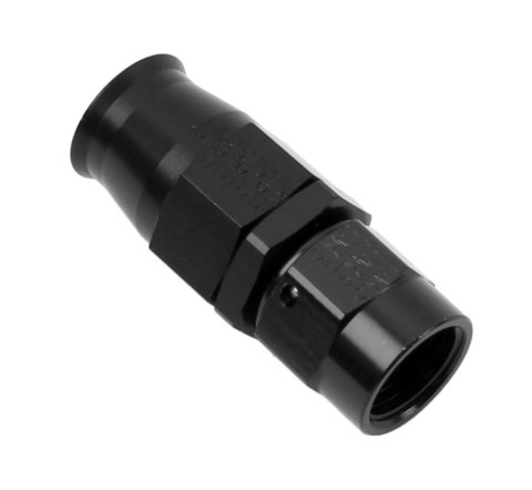 Earl's Performance UltraPro Hose Ends 620106ERL End, UltraPro, Straight, -6 AN Size, Reusable Swivel, Female Threads, Aluminum, Black Anodized, Each