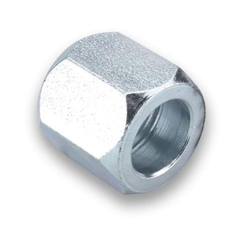 Earl's Performance Tube Nuts 561803ERL Fitting, Nut, -3 AN, Steel, Zinc Plated, Pair
