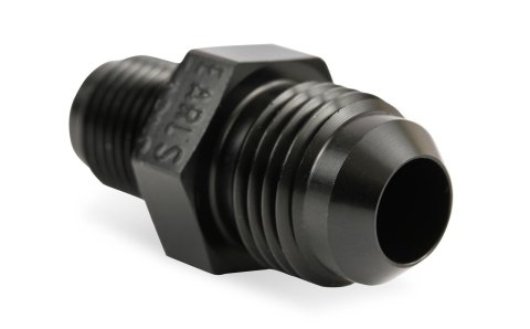 Earl's Performance AN to Inverted Flare Adapter Fittings AT991962ERL Fitting, Adapter, Flare, Straight, Aluminum, Black Anodized, -6 AN, 7/16-24 in. Flare, Each