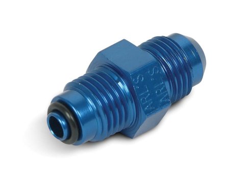 Earl's Performance AN to Metric Adapter Fittings 991954ERL Fitting, Adapter, Threads, Straight, Aluminum, Blue Anodized, -6 AN, M14 x 1.5, Each