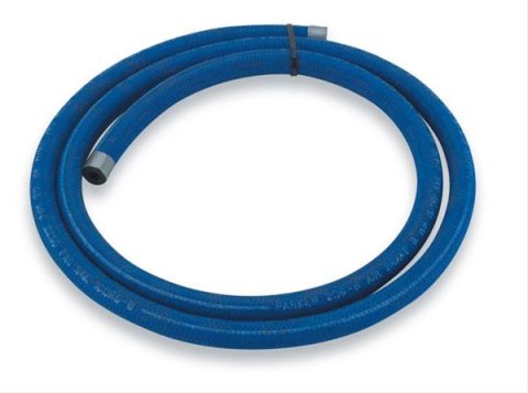 Earl's Performance Power Steering Hose -6 AN 20 ft. 132006ERL Hose, Hose, Length, AN, Blue, Braided Fiber, Each