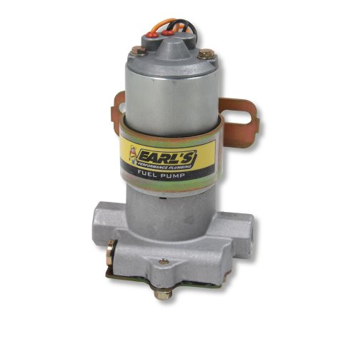 Earl's Performance Fuel Pumps 128151ERL Pump, Electric, Rotor, Vane, External, Aluminum, Universal, Each