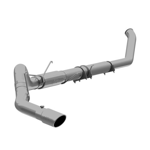 MBRP Installer Series Exhaust Systems for 2003-2004 RAM 2500, 3500 - S61140AL System, Series, Turbo-Back, Steel, Passenger Side Exit, Aluminized, Polished Tip, Dodge, 5.9L, Kit