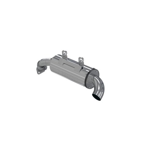 MBRP Performance Exhaust Mufflers AT-9802PT 5" Single Slip-on, Series