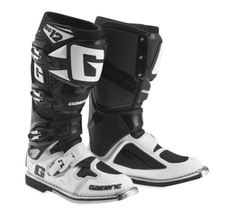 Gaerne SG12 Boots 2174-014-10 BOOT LE WHTBLK 10