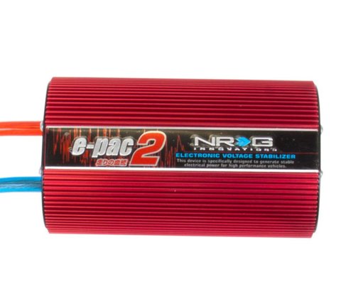 NRG EPAC2 Electronic Voltage Stabilizers EPAC-200RD Stabilizer - Red