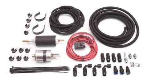 Russell Complete EFI Universal Fuel System Kits 641605 Pump, EFI, 90 psi, 57 gph, Regulator, Line, Filter, Kit