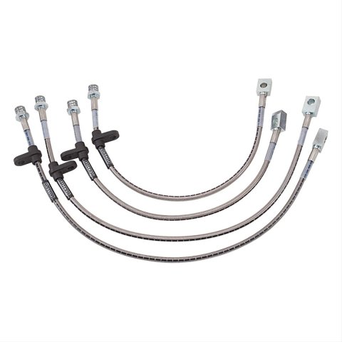 Russell Street Legal Brake Line Kits 692380 Hose Kit; Assembly; 4 Lines Per Kit; Front And Rear