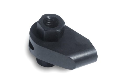 Kuryakyn Kellermann Signal Adapters and Mounts 2582 Mount, Variable Mount Adapter, Black, 6mm Internal Threads, Each