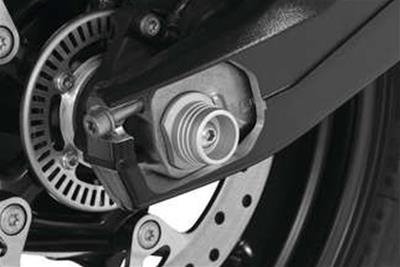 Kuryakyn Powersports Axle Sliders 424861 Body Lodestar Rear LODESTAR REAR AXLE SLIDER SIL