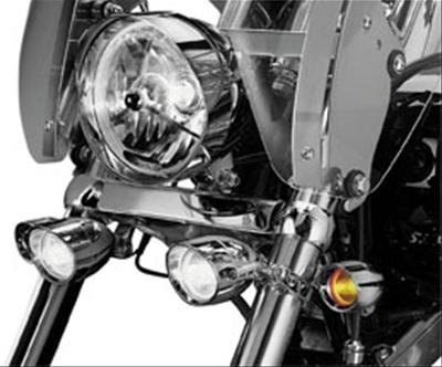Kuryakyn P-Clamps 4017 Motorcycle P-Clamp, Stainless Steel, Chrome Finish, 1 1/2" - 1 5/8", Each