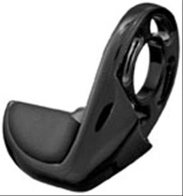 Kuryakyn ISO Throttle Bosses 6319 Bosses, Aluminum, Black, Each