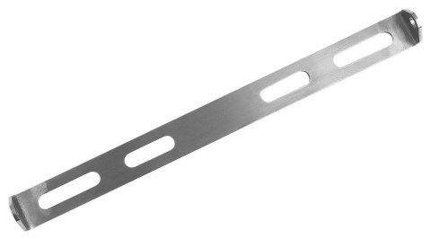 Kuryakyn Kellermann Signal Adapters and Mounts 2573 Mount, Mounting Bracket, Silver, 7 in. Length, Each