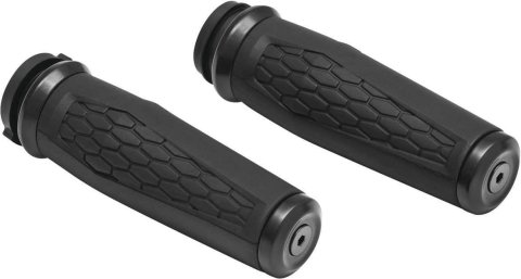 Kuryakyn Grips 5923 HEX GRIPS TBW BLK