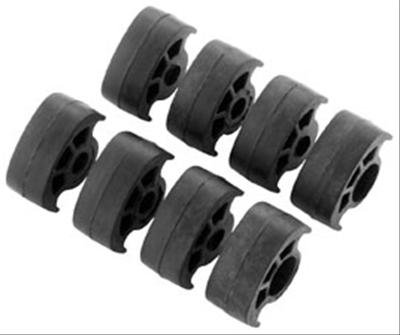 Kuryakyn Replacement Peg Rubbers 8009 Rubbers, Replacement, Black, Kit