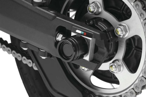 Kuryakyn Powersports Axle Sliders 504520 Body Lodestar Rear R AXLE SLIDE CRF1000L/ADV BLK