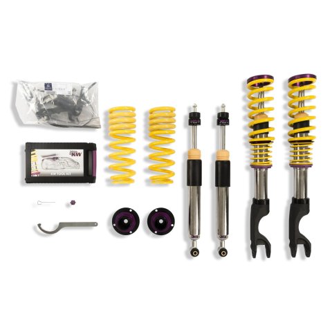 KW Variant 3 Coilover Kits 35225086 Kit, V3, Mercedes C Class (W205) Sedan, Coupe; 4MATIC (AWD) without EDC