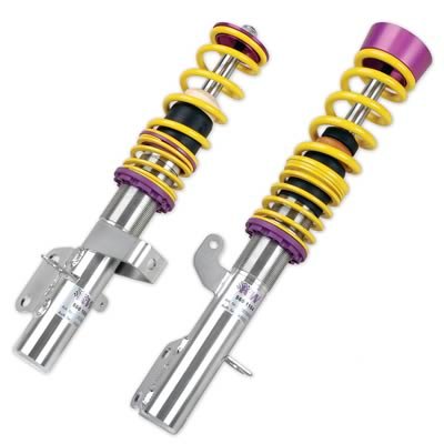 KW Variant 3 Coilover Kits 35258003 Coilovers, Front and Rear, Twin-Tube, Stainless Steel, Scion xD, Kit