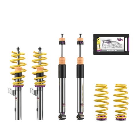 KW Suspensions Coilover Kits 352800CJ V3 Kit, Audi A3(GY) Sedan 2WD; without electronic dampers (50mm Ø)