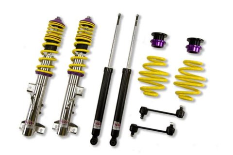 KW Variant 1 Coilover Kits for 1995-1999 M3 - 10220012 Springs/Struts, 1, Natural, Purple, Yellow, Front and Rear, BMW, M3, L6, Kit