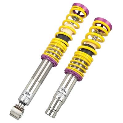KW Club Sport Coilover Kits for 2000-2009 S2000 - 35250805 Kits, Sport, 0.9 2.1 in. Lowered Front and Rear, Shocks, Yellow Powdercoated Springs, use on Honda®, Kit
