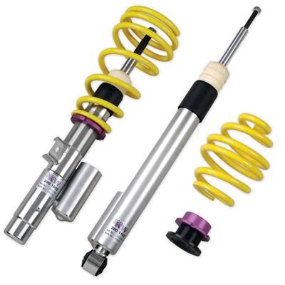 KW Club Sport Coilover Kits 35227705 Clubsport Kit, Dodge Viper (ZB) SRT-10 with rear fork mounts, stainless steel shock bodies